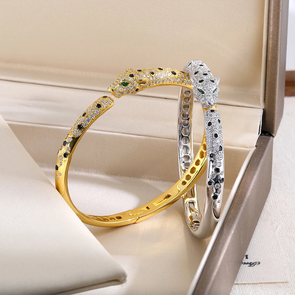 The Savannah Leopard Cuff