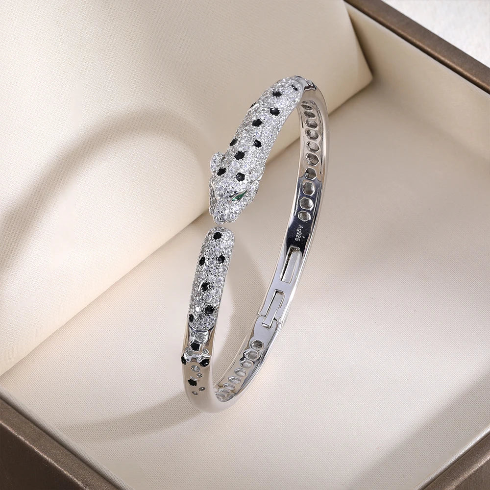 The Savannah Leopard Cuff