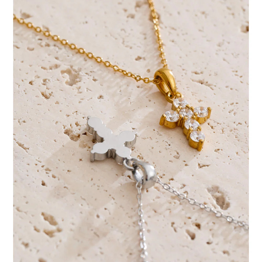 Celestial Cross Necklace
