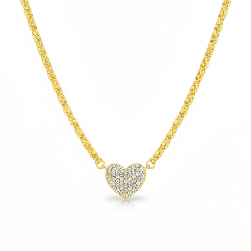 The Valentina Heart Necklace