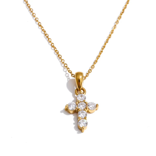 Celestial Cross Necklace